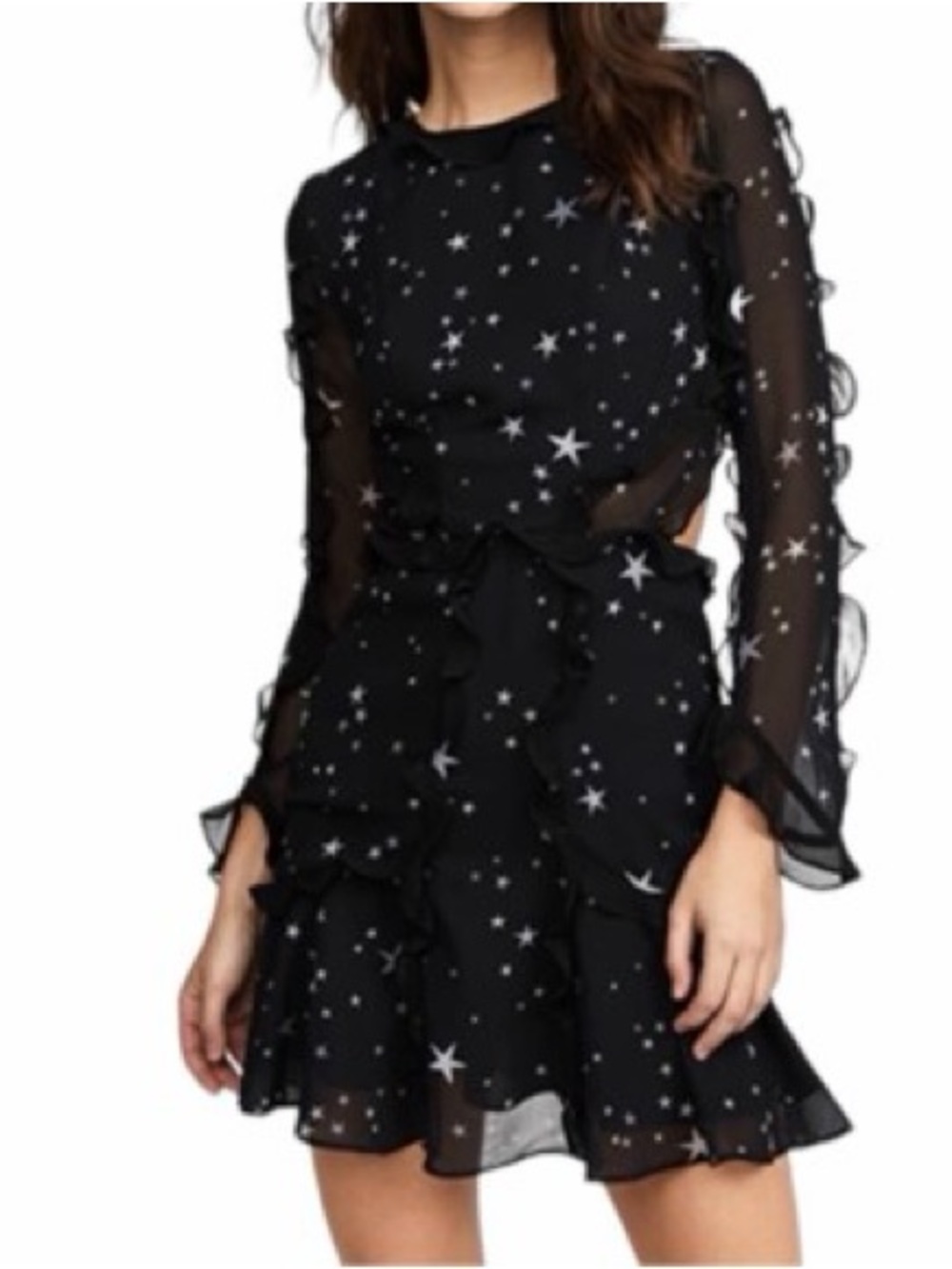 Fame and Partners Kye Night Star mini dress